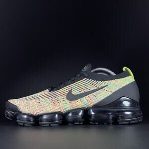 Nike Air VaporMax Flyknit 3 Multicolor Men 11.5 Running Shoe Athletic AJ6900-006